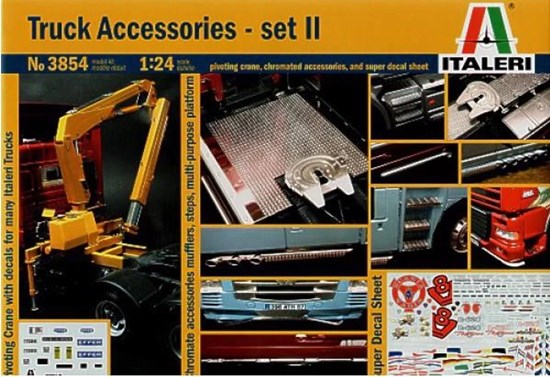 italeri Truck Accessoires set II schaal 1/24 