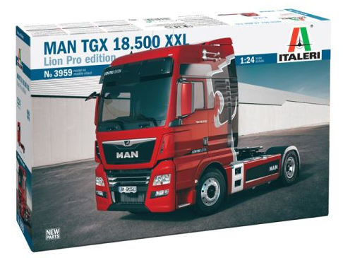 3959 italeri MAN TGX 18,500 XXL Lion Pro Edition schaal 1/24  