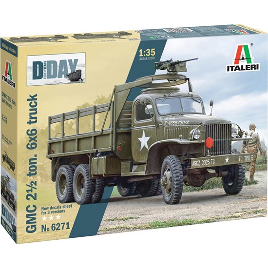 italeri GMC 2½ ton 6x6 Truck D-Day 80th Anniversary  1/35 