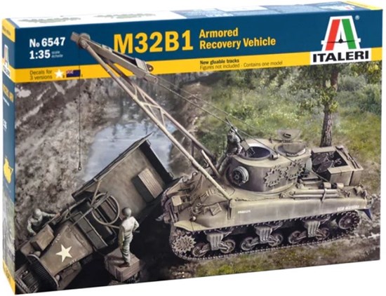 Italeri M32B1 Arnmored Recovery Vehicle schaal 1/35 