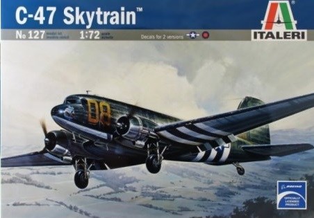 italeri C-47 SKYTRAIN (D-day) Bommenwerper schaal 1/72 
