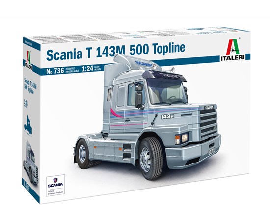 Italeri Scania T143M 500 Topline schaal 1/24 
