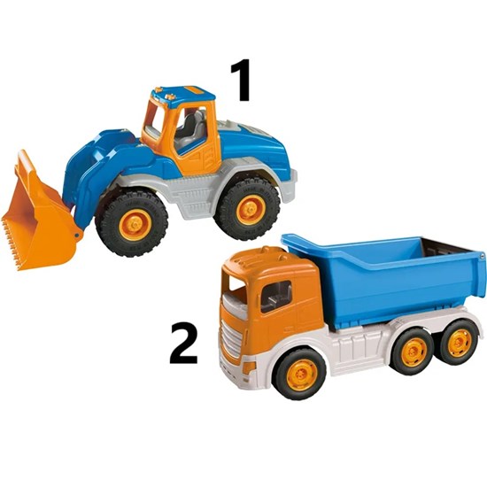 Adriatic Zandbak Kiepauto of Bulldozer circa 38cm 3+ 