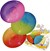FRISBEE GLITTER assorti kleuren 27 cm 