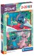 Clementoni Puzzel Super Color Disney Stitch 2x20st. 3+