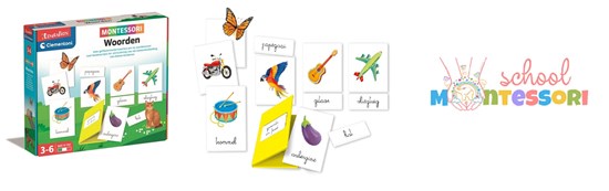 clementoni Montessori Woorden 3+ 