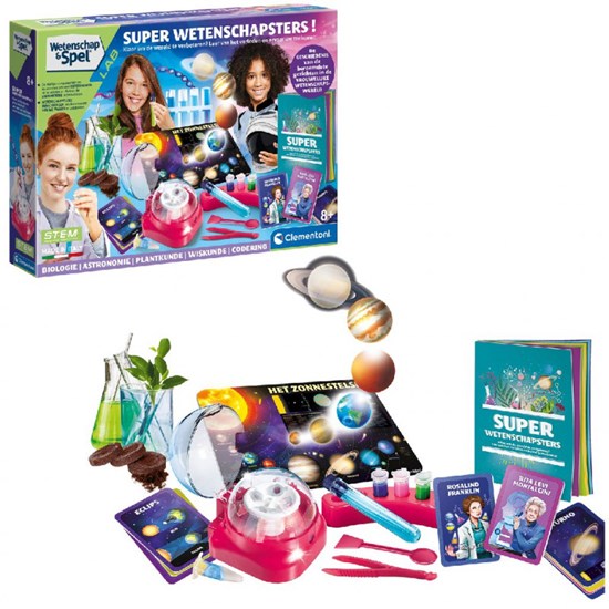 clementoni Wetenschap Super Wetenschapsters 8+  