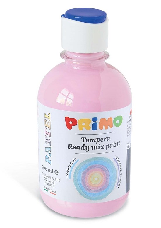 primo Pastel Kleur Plakkaatverf  Roze 330ml in Fles 