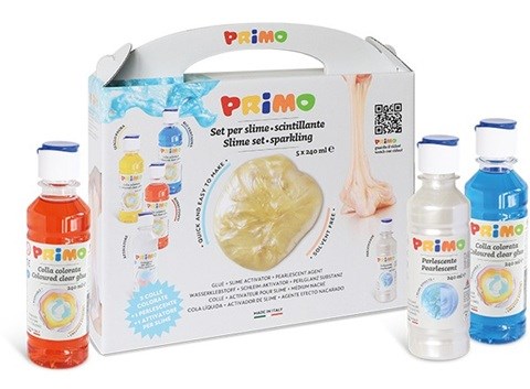primo Maak Zelf Je Slime set Compleet Parelmoer 3+