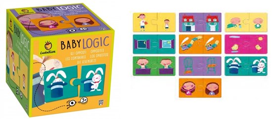 ludattica Baby Logic puzzel Tegenover Gestelde 3+