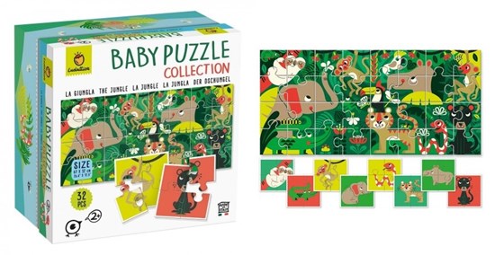 ludattica Baby puzzel in de Jungle 32 stukken 2+