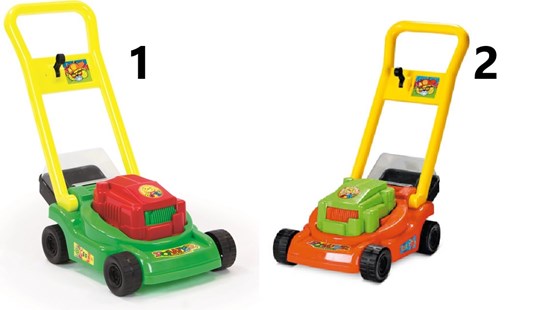 Kinder Grasmaaier met Geluid assorti kleuren 2+
