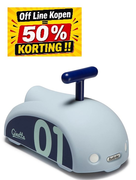 Italtrike Ginetta Loopauto Blauw tot 50KG 1+ 