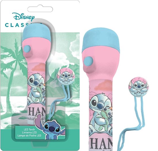 Disney Stitch LED Zaklamp 16cm 