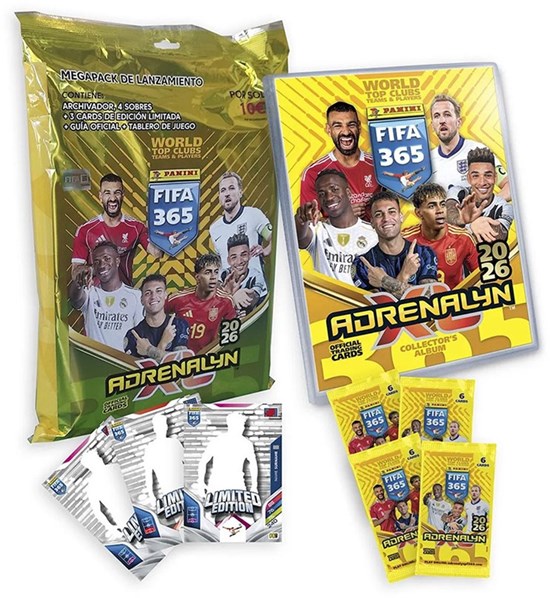 Panini Adrenalyn XL FIFA 365 25/26 starter pack