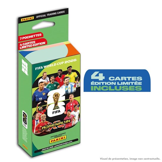 Panini 
Adrenalyn XL FIFA World Cup 2026 Ecoblister
Adrenalyn XL FIFA World Cup 2026 Ecoblister 
