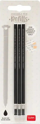 Legami Navulset Zwart 3stuks 
