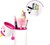 Legami Kawaii 2in1 Silicone Pennen Etui Unicorn wit/roze