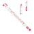 Legami Uitwisbare Pen Unicorn Believe in Magic Wit/Roze roze inkt  