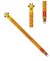 Legami Uitwisbare Pen Head in the Clouds Giraffe zwarte inkt 