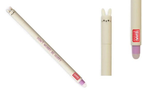 Legami Uitwisbare Pen Bunny het Konijn wit 