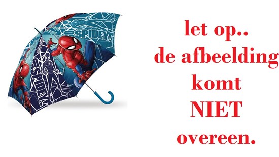 Marvel Spiderman Kinder Paraplu 