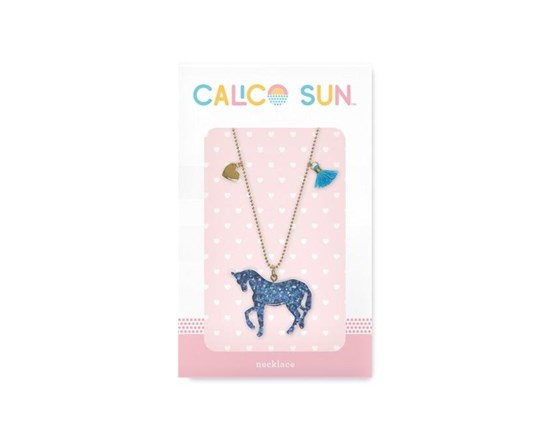 Calico Sun Lucy de Eenhoorn Halsketting