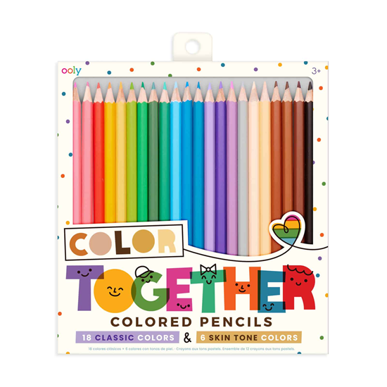 Ooly Color Together Gekleurde Potloden 24stuks 3+ 