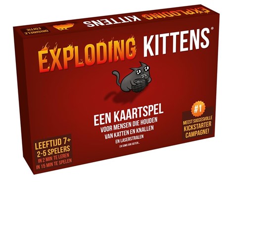 Exploding Kittens Originel Editie Nederlands 7+ 
