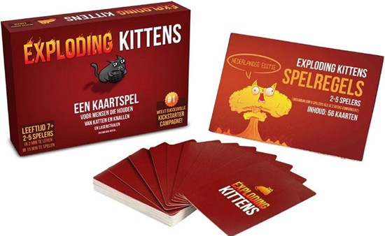 Exploding Kittens Originel Editie Nederlands 7+ 