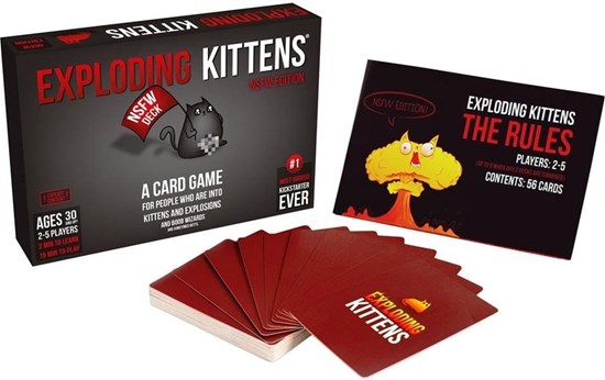 Exploding Kittens NSFW Editie 17+ 