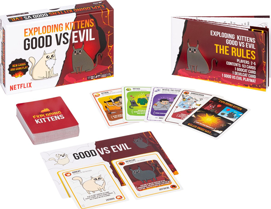 Exploding Kittens Goods vs Evil 7+ 