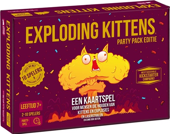 Exploding Kittens Party Pack Editie 7+  