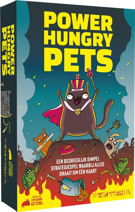 Power Hungry Pets Kaartspel 7+ 