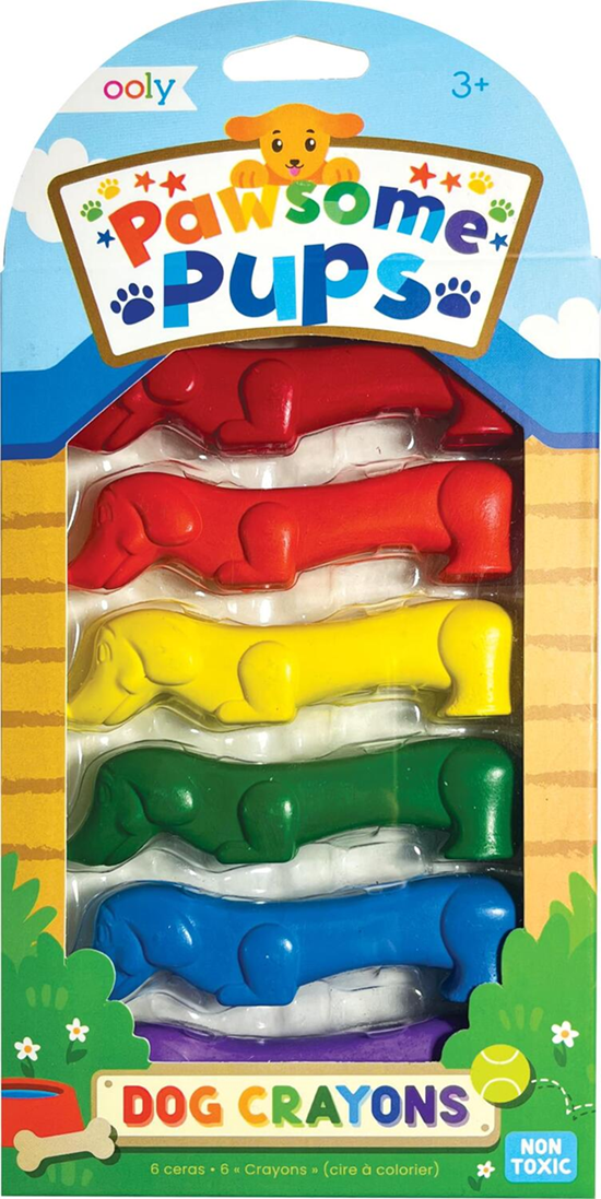 Ooly Pawsome Pup Teckel Dog Krijtjes 6stuks