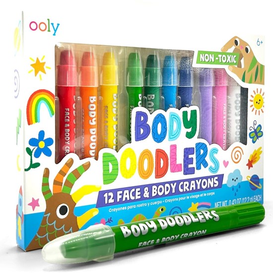 Ooly Body Doodlers Body & Face Stiften 12stuks 6+ 