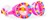 Bling2o Zwembril BESTIE 6+ UR Loved Pink 100% UV in Bewaardoos 