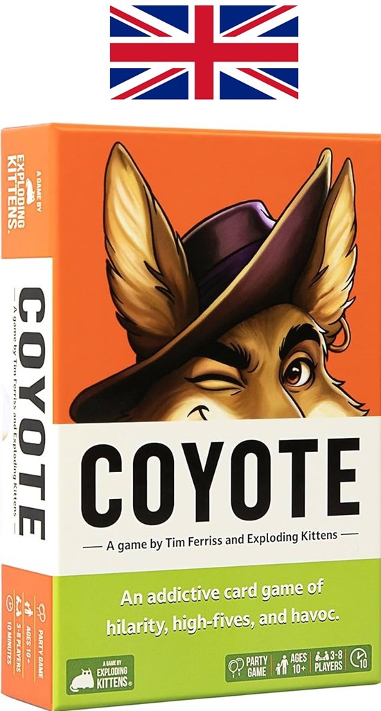 Coyote Kaartspel 10 + ENGELSTALIG 