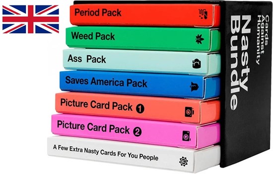 Cards Against Humanity Nasty Bundle Partyspel 17+ 