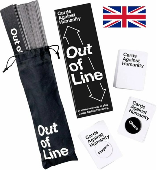 Cards Against Humanity Out of Line Partyspel 17+ 