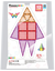 Picasso Tiles® 3D Magneet Bouwset Steam Raket 12dlg 3+