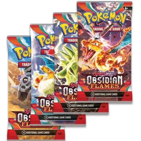 Pokémon Scarlet & Violet Obsidian Falmes Boosterpack 6+ 