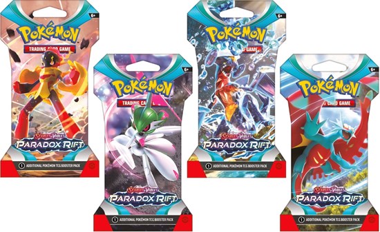 Pokémon Scarlet & Violet Paradox Rift Boosterpack Sleeve 6+