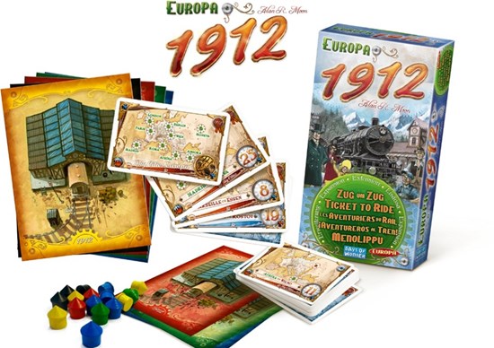 Ticket to Ride Europe UITBREIDING 8+ 