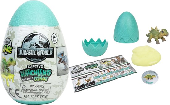 Jurrassic World CAPTIVZ Hatchlings Edition assorti 3+ 
