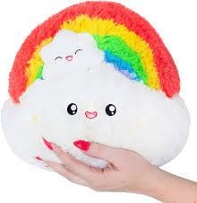 pluche Squishable Raibow Cloud Wolk 20cm 