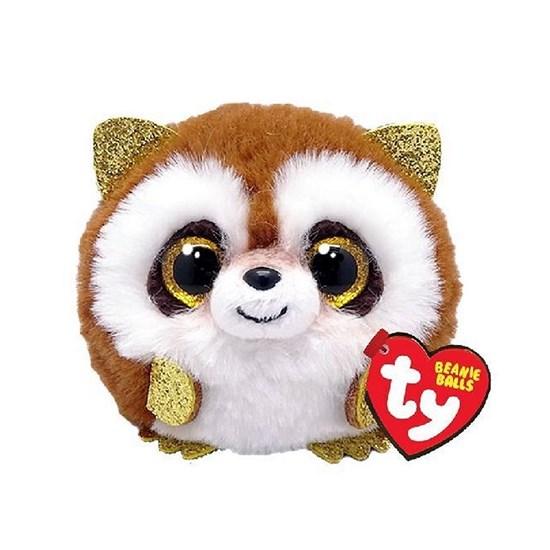 Ty Beanie Mini Puffies Pickpocket Raccoon Wasbeer 10cm  