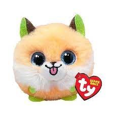Ty Teeny Puffies Sherbet Fox Oranje/Wit 10cm  