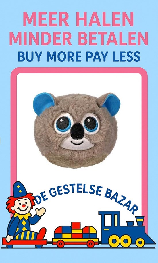 Ty Beanie Bouncers Katy Koala grijs 3+