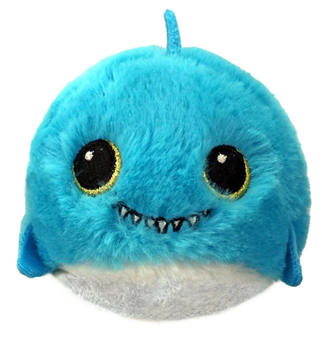Ty Beanie Bouncers Fins Shark de Haai Blauw 